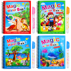 Magic Water Painting Book for Kids