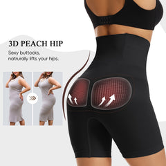 High Waisted Plus Size Shapewear Shorts for Women