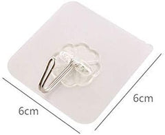 10-Piece Adhesive Wall Hook Set