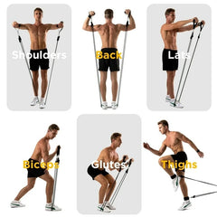 Resistance Band Set for Home Workout
