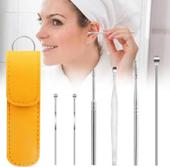 6-Piece Stainless Steel Ear Cleaning Tool Set