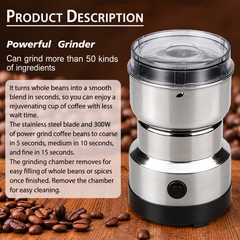 Multi-Functional Electric Coffee Grinder