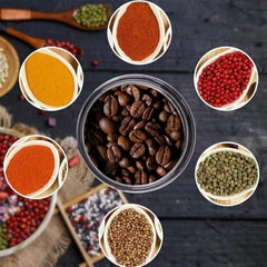 Electric Coffee and Spice Grinder with 4 Stainless Steel Blades
