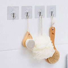 10-Piece Adhesive Wall Hook Set