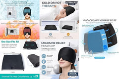 Hot and Cold Therapy Head Cap