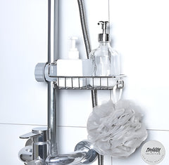 Stainless Steel Sink Sponge Holder with Adhesive Mount