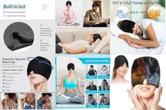 Hot and Cold Therapy Head Cap