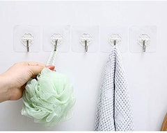 10-Piece Adhesive Wall Hook Set